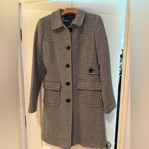 Moda International Monochrome Trench Coat